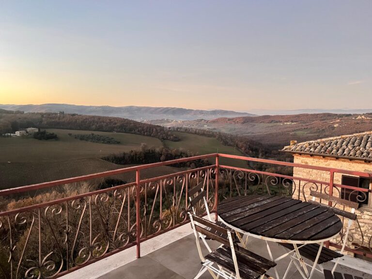 terrace at the Alley Cottage